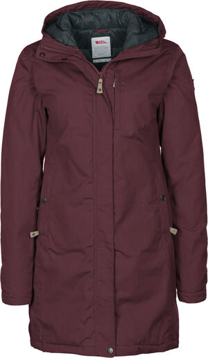 Parka "Kiruna Padded" wasserfest, windabweisend, für Damen, aubergine, S bei Karstadt Sports Online