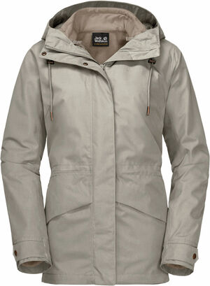 Damen 3-in-1 Outdoorjacke Rochelle, hellgrau, L bei Karstadt Sports Online