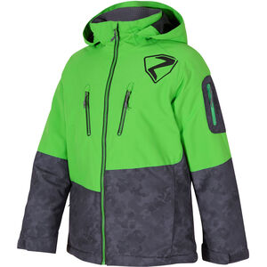 Skijacke "Anoah", wasserdicht, winddicht, atmungsaktiv, Schneefang, für Kinder, grün/dunkelgrau, 152 bei Karstadt Sports Online