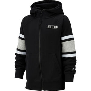 Air Hoodie, Full-Zip, für Jungen, schwarz/grau/weiß, M bei Karstadt Sports Online