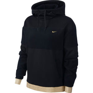 Trainings-Hoodie "Icon Clash", für Damen, schwarz/metallic gold, M bei Karstadt Sports Online