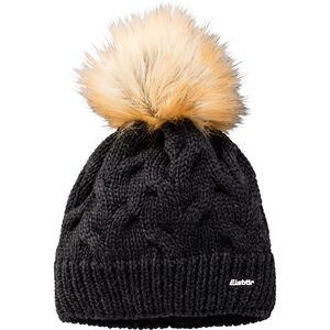Pudelmütze "Leania Lux", Pompon aus Kunstfell, für Damen, dunkelgrau, OneSize bei Karstadt Sports Online