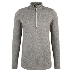 Sweatshirt, Troyer-Stil, gepeachte Innenseite, für Herren, grau, XL bei Karstadt Sports Online