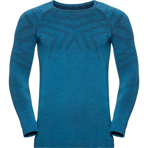 Langarmshirt "Crew Neck", nahtlos, für Herren, blau, XXL bei Karstadt Sports Online