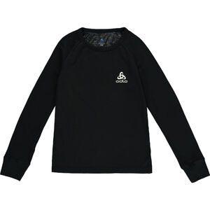 Langarmshirt "Crew", Feuchtigkeitsmanagement, für Kinder, 15000 black, 164 bei Karstadt Sports Online