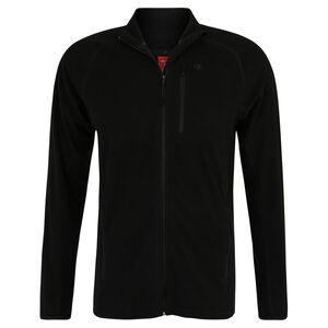 Fleecejacke, schnelltrocknend, Kinnschutz, für Herren, schwarz, S bei Karstadt Sports Online