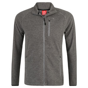 Fleecejacke, Athletic-Fit, schnelltrocknend, für Herren, grau, M bei Karstadt Sports Online
