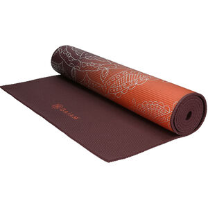Yoga-Matte, 6 mm, rutschfest, entspannend, lila bei Karstadt Sports Online