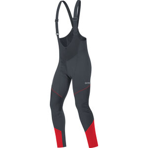 Windstopper® Trägerhose "C3", für Herren, schwarz/rot, L bei Karstadt Sports Online