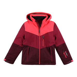 Skijacke "Iolana", Schneefang, für Mädchen, neonpink/rot, 176 bei Karstadt Sports Online