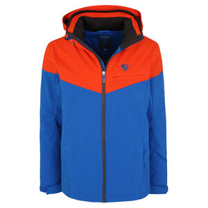 Skijacke "Toccoa", wasserdicht, winddicht, atmungsaktiv, für Herren, blau/rot, 50 bei Karstadt Sports Online