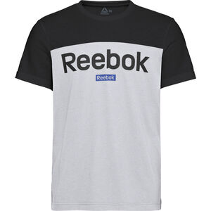 T-Shirt, Rundhalsschnitt, Colorblocking, für Herren, schwarz/grau, XL bei Karstadt Sports Online