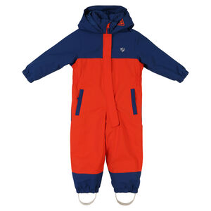Schneeanzug "Anup", atmungsaktiv, winddicht, Kapuze, für Kinder, orange/blau, 92 bei Karstadt Sports Online