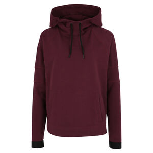 Hoody "Lebby", Kängurutasche, unifarben, für Damen, bordeaux, S bei Karstadt Sports Online