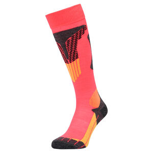 Skistrümpfe "W04", Komfortbund, Elastikeinsatz, Wadenprotektor, gelb/rot, 39-41 bei Karstadt Sports Online