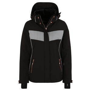 Skijacke "Rista", atmungsaktiv, wasserabweisend, Schneefang, für Damen, schwarz, 40 bei Karstadt Sports Online