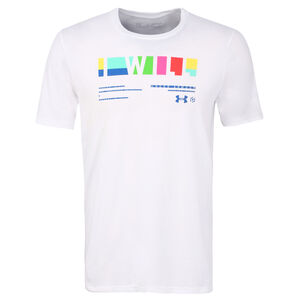 T-Shirt, kühlend, schnelltrocknend, für Herren, weiß, M bei Karstadt Sports Online