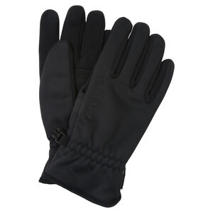 Softshell-Handschuhe, Windstopper, Fleece-Futter, winddicht, atmungsaktiv, schwarz, 6 bei Karstadt Sports Online