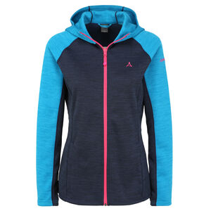 Fleecejacke "Lindau", wärmend, schnell trocknend, für Damen, navyblau, 44 bei Karstadt Sports Online