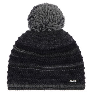 Mütze "Mikata Pompon", Strick, Woll-Anteil, Bommel, Fleecefutter, dunkelgrau bei Karstadt Sports Online