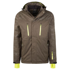 Skijacke, wasser- und winddicht, atmungsaktiv, für Herren, dunkelbraun, XXL bei Karstadt Sports Online