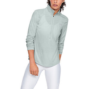 Laufshirt, Langarm, Feuchtigkeitstransport, schnelltrocknend, Reflektoren, für Damen, hellmint, S bei Karstadt Sports Online