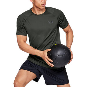 HeatGear® T-Shirt "MK-1", Kurzarm, thermoregulierend, schnelltrocknend, für Herren, khaki, L bei Karstadt Sports Online