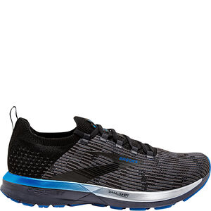 Runningschuh "Ricochet 2", leichte Konstruktion, versteckte Fersenkappe, für Herren, schwarz/blau, 43 bei Karstadt Sports Online