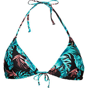 Bikini-Top "Marion", Triangel, für Damen, schwarz/türkis, 34 bei Karstadt Sports Online