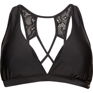Bikini-Oberteil "Beyonce", mit femininen Spitzeneinsatz, für Damen, schwarz, 36D bei Karstadt Sports Online