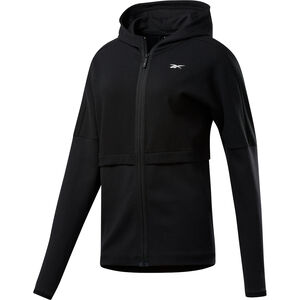 Kapuzenjacke, "Quik Cotton Hoodie", für Damen, schwarz, L bei Karstadt Sports Online
