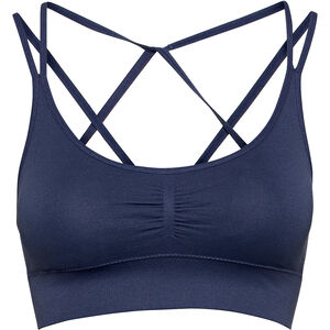 Sport Bra "Prag", gepolstert, für Damen, blaugrau, XS bei Karstadt Sports Online