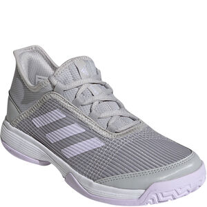Tennisschuh "Adizero Club", atmungsaktiv, für Kinder, grau, 38 bei Karstadt Sports Online
