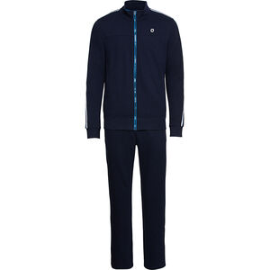 Trainingsanzug, Streifen-Design, Elastikbund, Seitentaschen, für Herren, navy, L bei Karstadt Sports Online