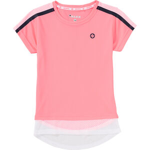 T-Shirt, Rundhalsausschnitt, atmungsaktiv, für Kinder, neonpink, 152 bei Karstadt Sports Online