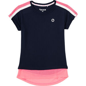 T-Shirt, Rundhalsausschnitt, atmungsaktiv, für Kinder, marine, 176 bei Karstadt Sports Online