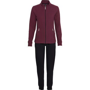 Trainingsanzug, bequem, für Damen, schwarz/beere, 48 bei Karstadt Sports Online