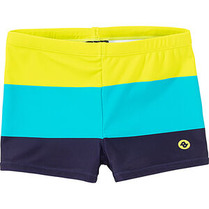 Badeshorts für Jungen, neongrün/türkis/navy, 152 bei Karstadt Sports Online