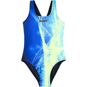 Badeanzug "Viktoria", Dry-Fast, für Mädchen, schwarz/mehrfarbig, 128 bei Karstadt Sports Online