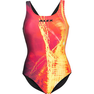 Badeanzug "Violet" für Damen, gelb/rot, 42 bei Karstadt Sports Online