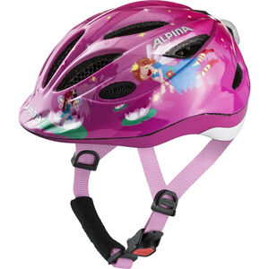 Fahrradhelm "FB JR. 2.0 Flash", integriertes Licht, Klimamanagement, für Kinder, pink, 46-51 bei Karstadt Sports Online