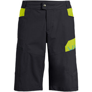 Shorts "Altissimo Shorts III" elastisch, atmungsaktiv, schnelltrocknend, für Herren, schwarz/neongelb, M bei Karstadt Sports Online
