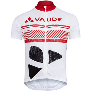 Radtrikot "Brand", Frontreißverschluss, atmungsaktiv, für Herren, weiß/schwarz/rot, M bei Karstadt Sports Online