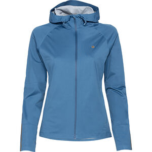 Laufjacke, Kapuze, reflektierend, für Damen, blau, S bei Karstadt Sports Online