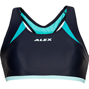 Bikini "Bustier" für Damen, navy/türkis, 38 bei Karstadt Sports Online