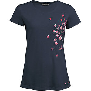 T-Shirt "Skomer", Blumenprint, für Damen, navy, 48 bei Karstadt Sports Online