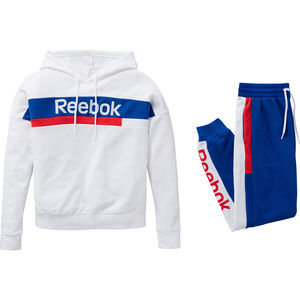 Trainingsanzug, für Damen, weiß/blau bei Karstadt Sports Online