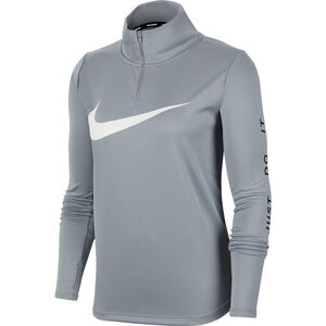 T-Shirt, Stehkragen, für Damen, grau, XS bei Karstadt Sports Online