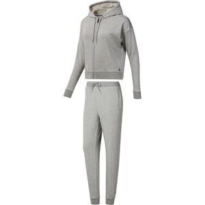 Damen Trainingsanzug, hellgrau meliert, XL, , zoom bei Karstadt Sports Online