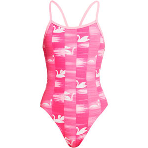 Badeanzug, gemustert, LSF 50, für Mädchen, pink, 164 bei Karstadt Sports Online